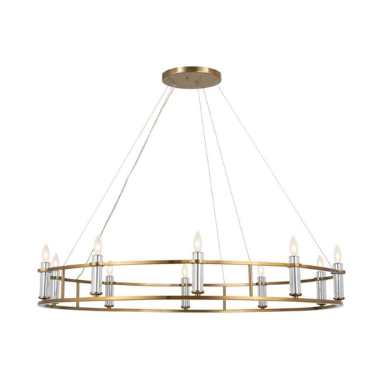 Kichler Rosalind 10 Light 50" Wide Crystal Candle Style Chandelier