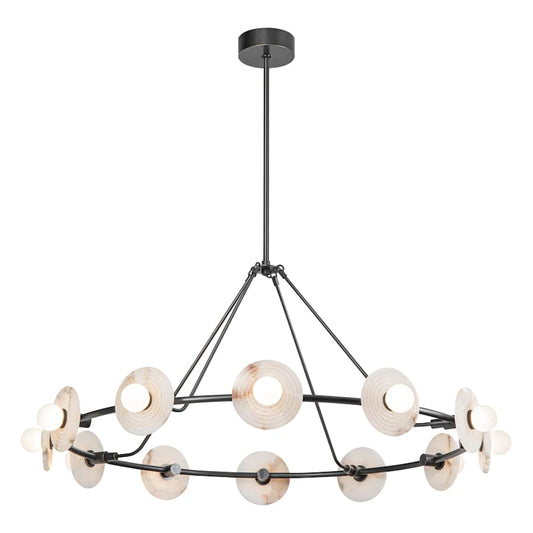 Kuzco Lighting Dahlia 47" Wide LED Ring Chandelier