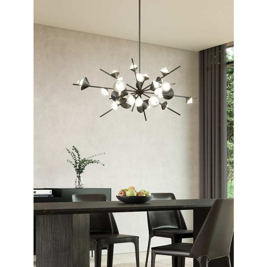 Kuzco Lighting Geode 48" Wide LED Abstract Sputnik Chandelier