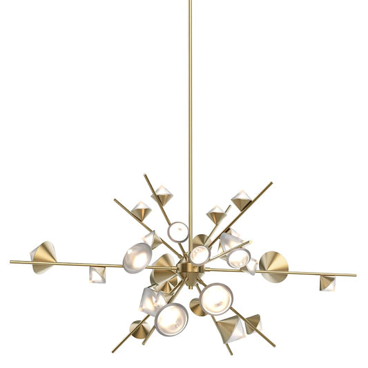 Kuzco Lighting Geode 48" Wide LED Abstract Sputnik Chandelier