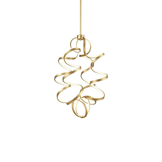 Kuzco Lighting Synergy 35" Tall LED Abstract Chandelier