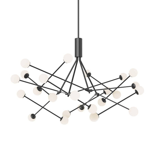 Kuzco Lighting Moto 56" Wide LED Abstract Chandelier