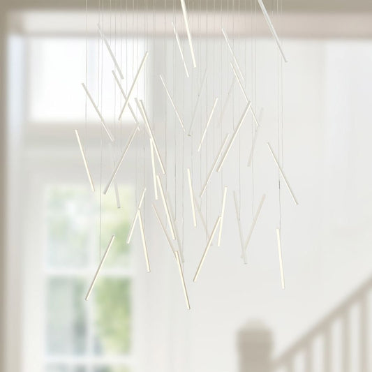 Kuzco Lighting Chute 50" Wide LED Multi Light Pendant
