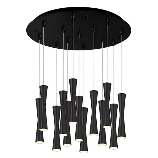 Kuzco Lighting Robson 24" Wide Lantern Chandelier