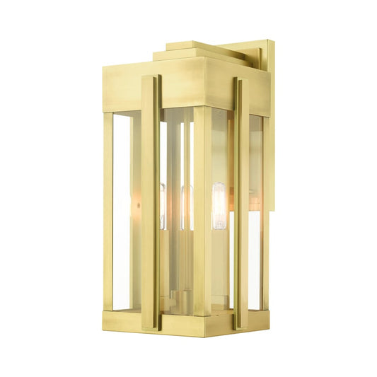 Livex Lighting Lexington 3 Light 18" Tall Outdoor Wall Sconce