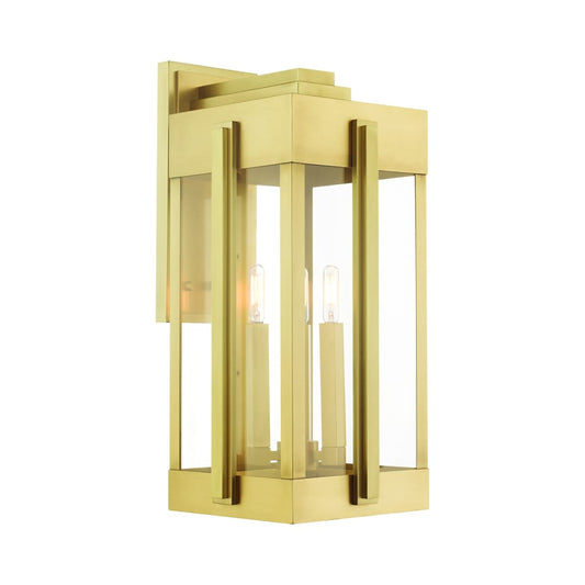 Livex Lighting Lexington 3 Light 23" Tall Outdoor Wall Sconce