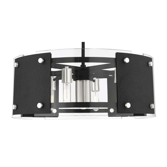 Livex Lighting Barcelona 7 Light 27" Wide Drum Chandelier