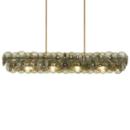 Maxim Loren 4 Light 54" Wide Linear Pendant