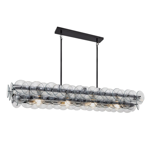 Maxim Loren 4 Light 54" Wide Linear Pendant