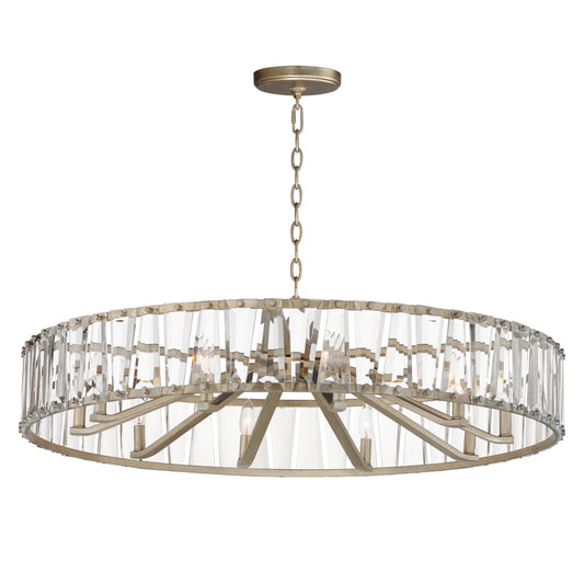 Maxim Odeon 10 Light 40" Wide Crystal Drum Chandelier