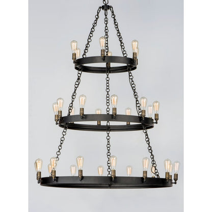 Maxim Noble 50" Wide 30 Light Chandelier