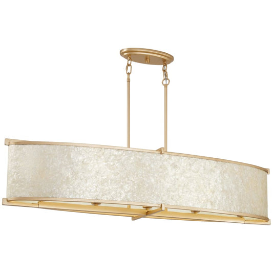 Metropolitan Sommers Bend 5 Light 48" Wide Linear Chandelier