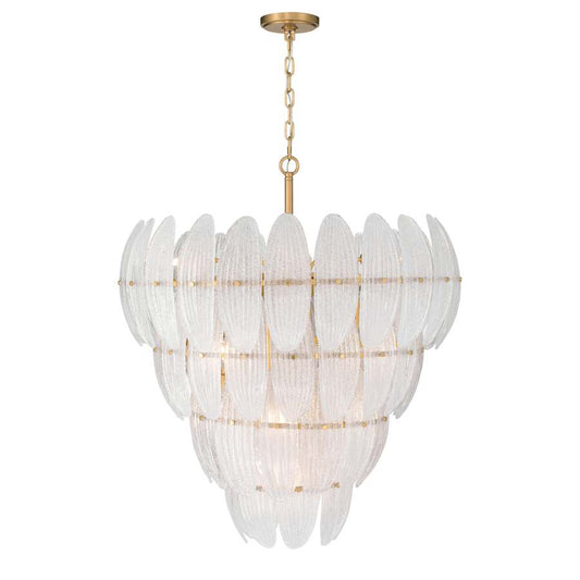 Metropolitan Marclaire 15 Light 33" Wide Waterfall Chandelier