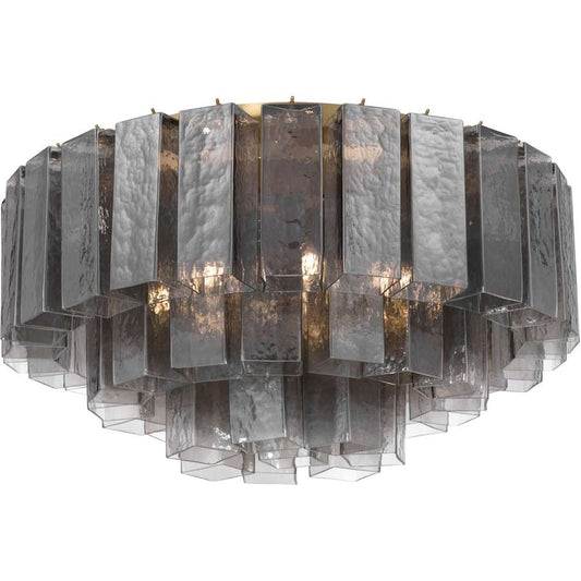 Metropolitan Torvento 7 Light 28" Wide Flush Mount Ceiling Fixture