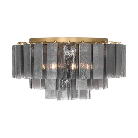 Metropolitan Torvento 7 Light 28" Wide Flush Mount Ceiling Fixture