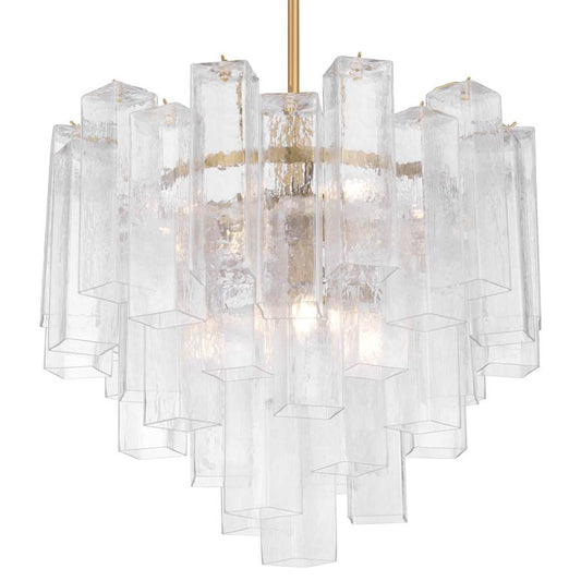 Metropolitan Torvento 9 Light 25" Wide Waterfall Chandelier