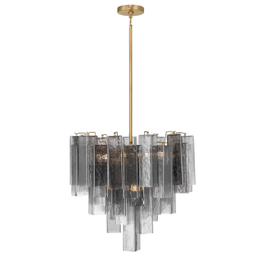 Metropolitan Torvento 9 Light 25" Wide Abstract Pendant