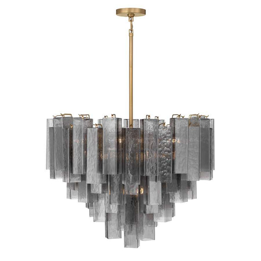 Metropolitan Torvento 15 Light 33" Wide Abstract Pendant