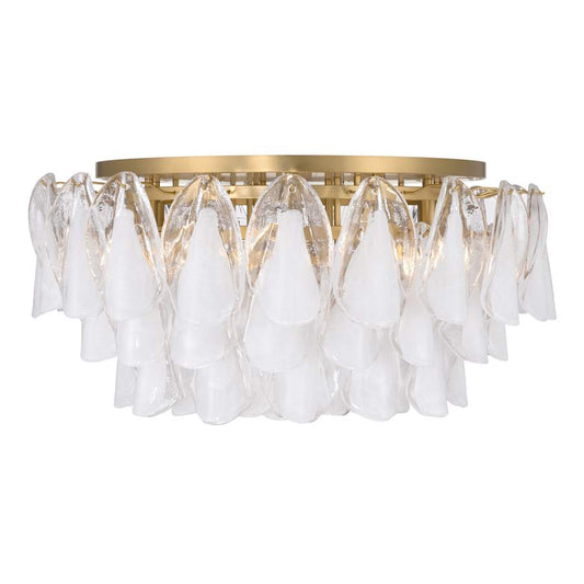 Metropolitan Verla Crest 11 Light 31" Wide Flush Mount Waterfall Ceiling Fixture