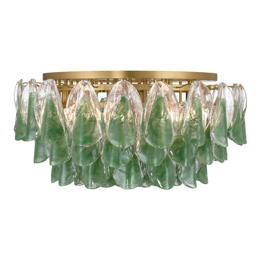 Metropolitan Verla Crest 11 Light 31" Wide Flush Mount Ceiling Fixture