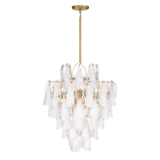 Metropolitan Verla Crest 13 Light 23" Wide Waterfall Chandelier