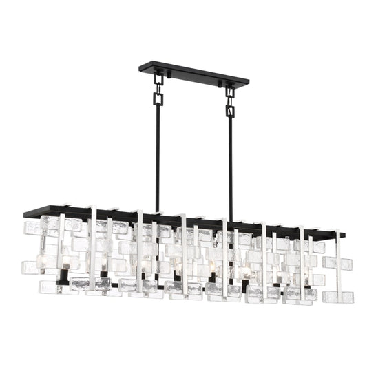 Metropolitan Painesdale 8 Light 56" Wide Billiard Chandelier