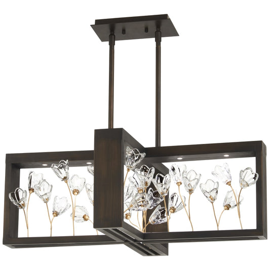 Metropolitan Maison Des Fleurs 30" Wide LED Chandelier