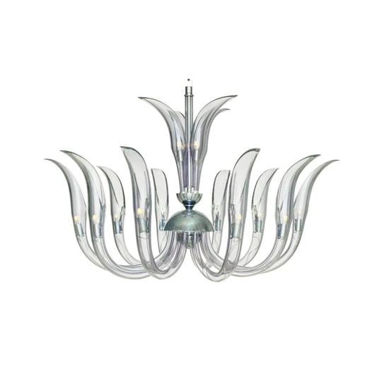 Metropolitan Cisne 23 Light 44" Wide Abstract Chandelier