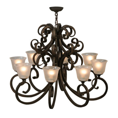 Meyda Tiffany Belvedere 8 Light 37" Wide Chandelier