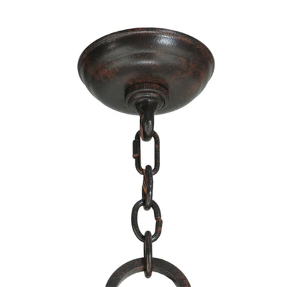 Meyda Tiffany Muse 8 Light 18" Wide Taper Candle Pendant
