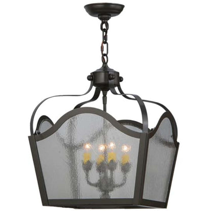 Meyda Tiffany Terena 4 Light 22" Wide Taper Candle Pendant