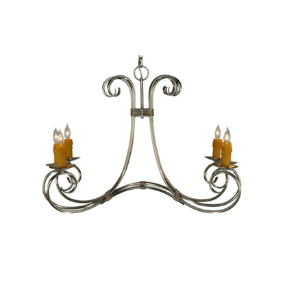 Meyda Tiffany Elon 6 Light 35" Wide Taper Candle Style Chandelier