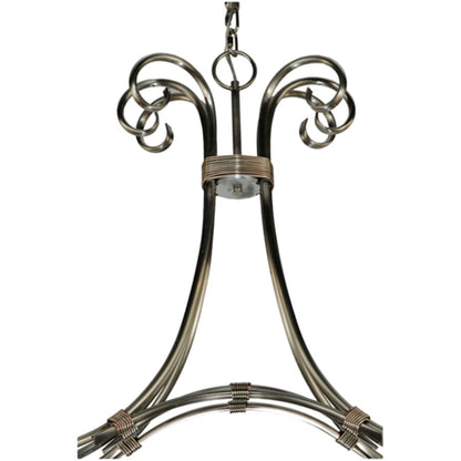 Meyda Tiffany Elon 6 Light 35" Wide Taper Candle Style Chandelier