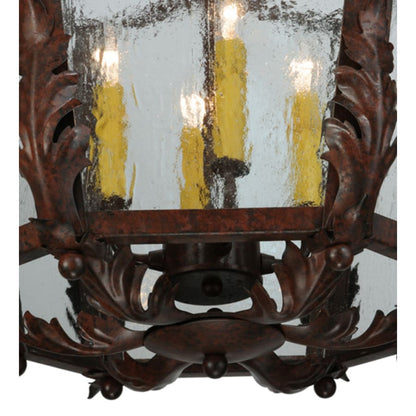 Meyda Tiffany Citadel 4 Light 22" Wide Taper Candle Pendant