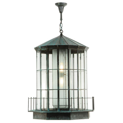 Meyda Tiffany Lighthouse 2 Light 29" Wide Pendant