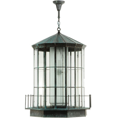 Meyda Tiffany Lighthouse 2 Light 29" Wide Pendant