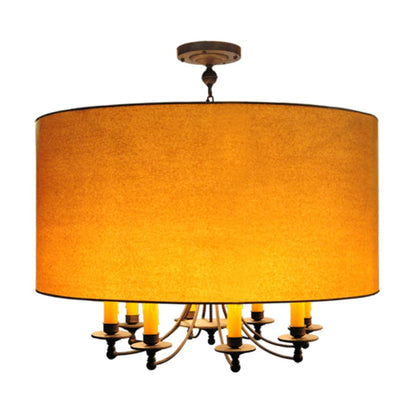 Meyda Tiffany Muirfield 8 Light 42" Wide Taper Candle Pendant