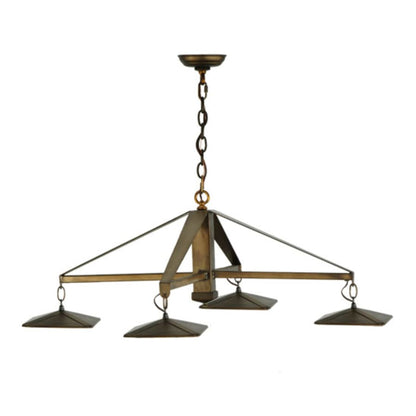 Meyda Tiffany Kirkpatrick 4 Light 41" Wide Chandelier