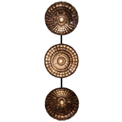 Meyda Tiffany Elan 3 Light 86" Wide Linear Pendant