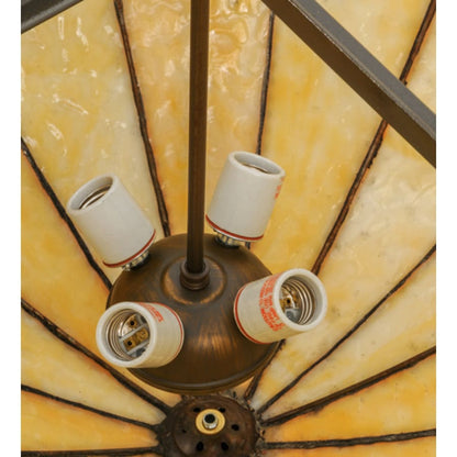 Meyda Tiffany Gothic 4 Light 32" Wide Pendant