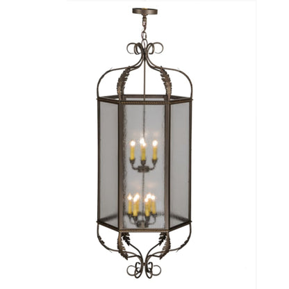 Meyda Tiffany Calida 12 Light 24" Wide Taper Candle Pendant