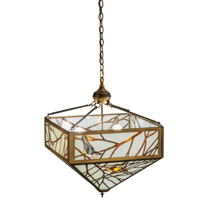 Meyda Tiffany Backyard Friends 4 Light 30" Wide Pendant