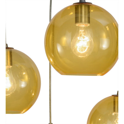 Meyda Tiffany Bola 4 Light 28" Wide Multi Light Pendant