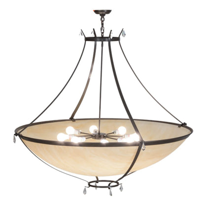 Meyda Tiffany Modesto 8 Light 50" Wide Crystal Pendant
