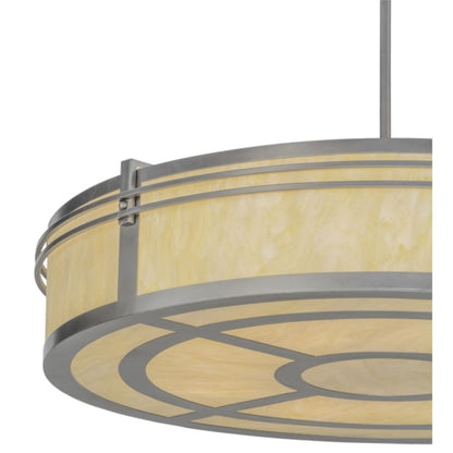 Meyda Tiffany Sargent 8 Light 45" Wide Pendant