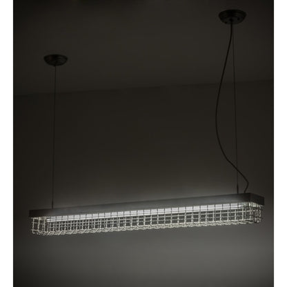 Meyda Tiffany Paloma Golpe 50" Wide Linear Pendant