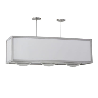 Meyda Tiffany Convex 3 Light 44" Wide Linear Pendant