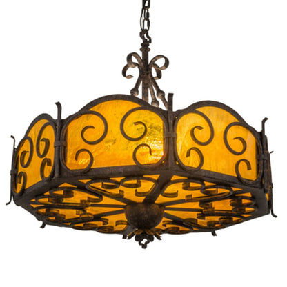 Meyda Tiffany Radha 4 Light 30" Wide Pendant