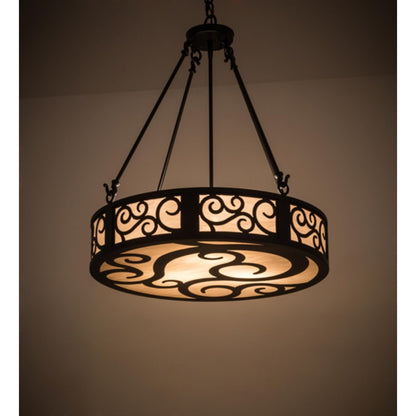 Meyda Tiffany Dean 3 Light 24" Wide Pendant