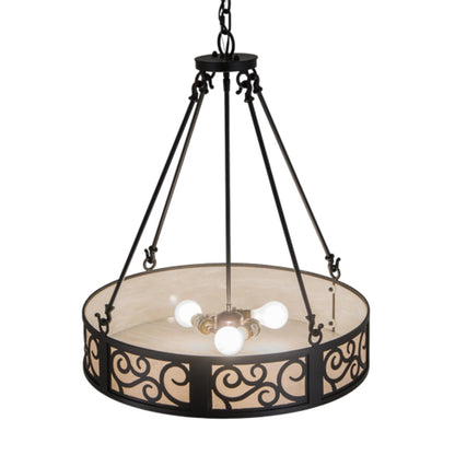 Meyda Tiffany Dean 3 Light 24" Wide Pendant